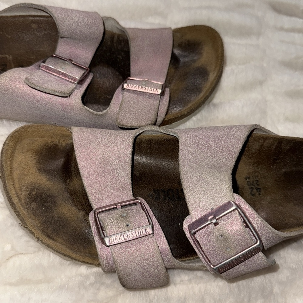 Rare Birkenstock Sandals Slides Womens EU 42 US 10 Arizona Rose Pink. - Picture 5 of 6